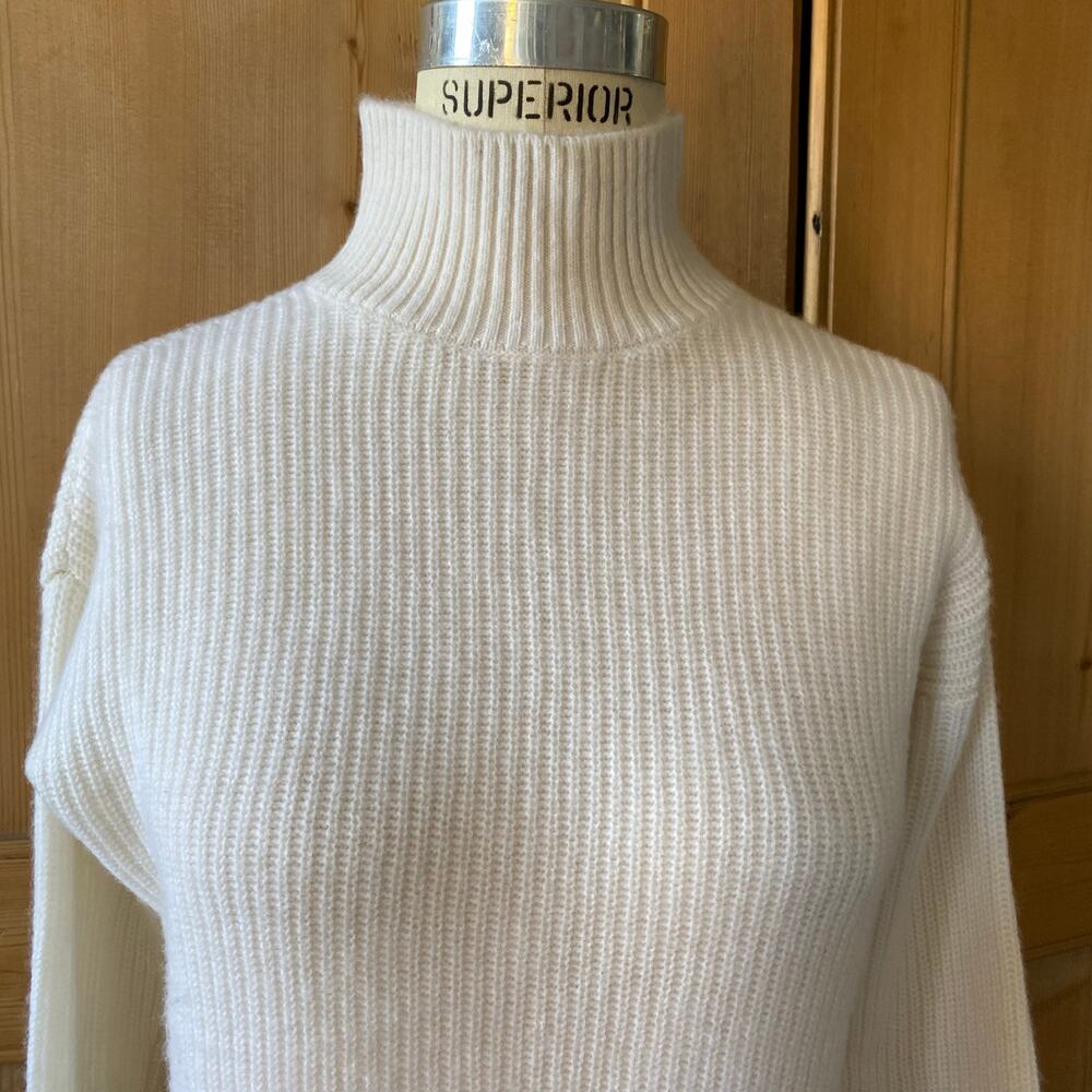 Saks Fifth Ave mock neck Cashmere Sweater
